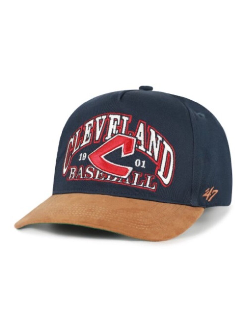 Cleveland Guardians Cooperstown Break Wood Suede '47 Hitch